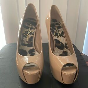 Jessica Simpson high heel shoes.